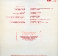 Album Sleeve - A Legendary Performer - Vol 1 - Back.JPG