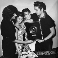 28th October 1956 with gold record for Love Me Tender.-1.jpg